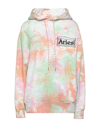 ARIES ARIES WOMAN SWEATSHIRT LIGHT GREEN SIZE M COTTON