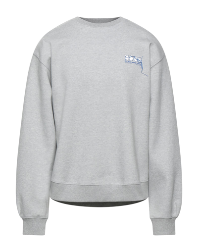 Ader Error Sweatshirts In Grey