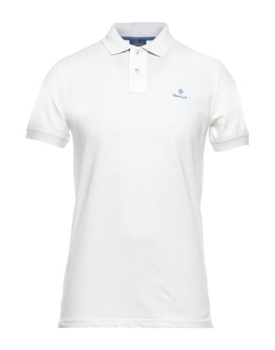 Gant Polo Shirts In White