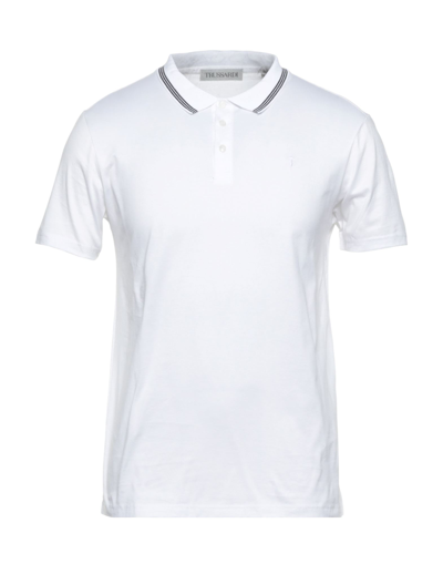 Trussardi Polo Shirts In White