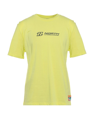 North Sails T-shirts In Yellow