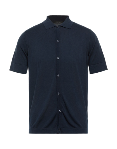 Jeordie's Shirts In Dark Blue