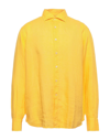 Tintoria Mattei 954 Shirts In Ocher