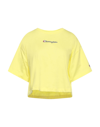 Champion T-shirts In Yellow