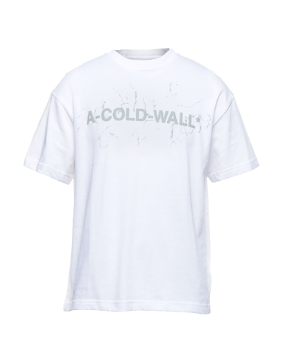 A-cold-wall* Man T-shirt White Size Xl Cotton