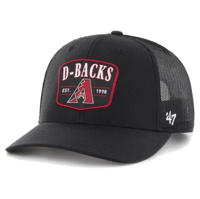 47 ' Black Arizona Diamondbacks Squad Trucker Adjustable Hat