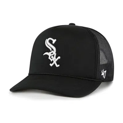 47 ' Black Chicago White Sox Foamo Trucker Snapback Hat