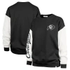 47 Brand '47  Black Colorado Buffaloes Double Header Rise Andie Pullover Sweatshirt In Black