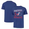 47 '47 BLUE MONTREAL EXPOS COOPERSTOWN COLLECTION OUTLAST FRANKLIN T-SHIRT