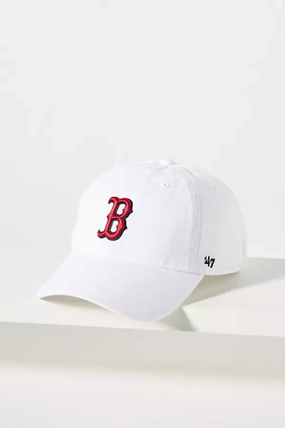 47 Brand Boston Baseball Cap In White