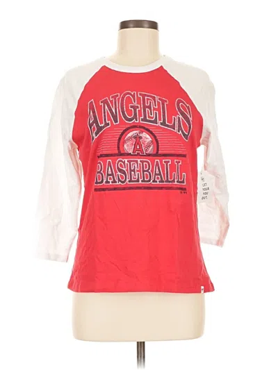 Pre-owned 47 Brand 3/4 Sleeve T-shirt In Red