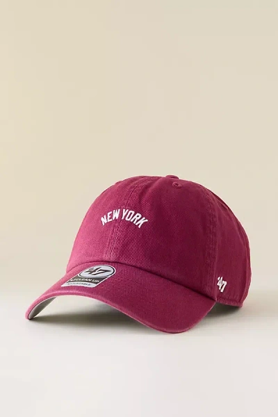 47 Brand '47 Base Runner Baseball Cap In Purple