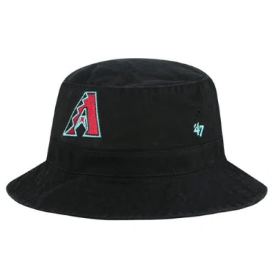 47 Brand '47 Black Arizona Diamondbacks Primary Logo Bucket Hat