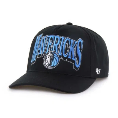 47 Brand '47 Black Dallas Mavericks Every Time Past Champs Hitch Adjustable Hat