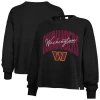 47 Brand '47 Black Washington Commanders Muse Sydney Long Sleeve T-shirt In Black