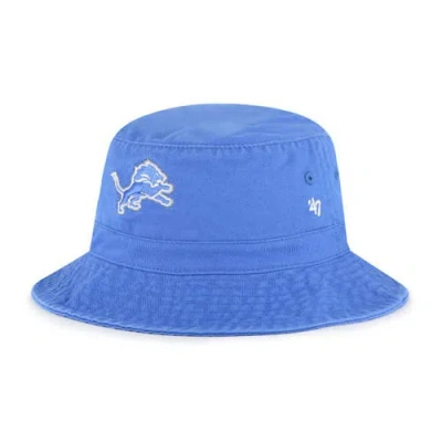 47 Brand '47 Blue Detroit Lions Primary Bucket Hat
