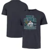 47 Brand Men's Cal Raleigh Navy Seattle Mariners Player Graphic T-shirt In Gray