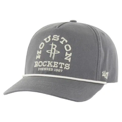 47 Brand '47 Charcoal Houston Rockets Canyon Ranchero Hitch Adjustable Hat