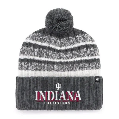 47 Brand '47 Charcoal Indiana Hoosiers Tavern Cuffed Knit Hat