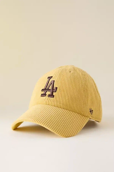 47 Brand '47 Cord La Dodgers Baseball Cap In Brown