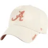 47 Brand '47 Cream Alabama Crimson Tide Dusty Miata Clean Up Adjustable Hat In White