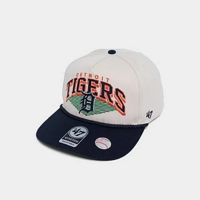 47 Brand '47 Detroit Tigers Mlb Pomona Hitch Snapback Hat In White