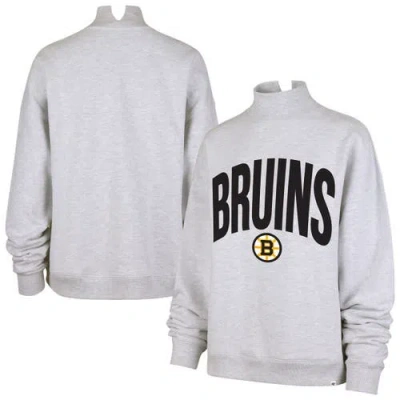 47 Brand '47 Heather Gray Boston Bruins Subtle Muse Sweatshirt
