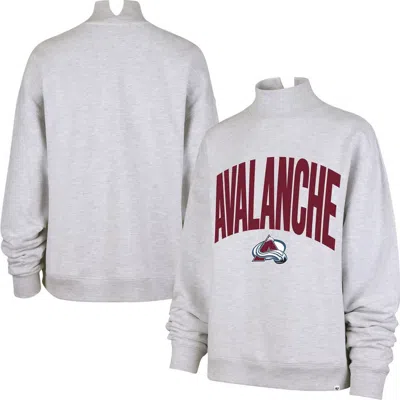 47 Brand '47 Heather Gray Colorado Avalanche Subtle Muse Sweatshirt