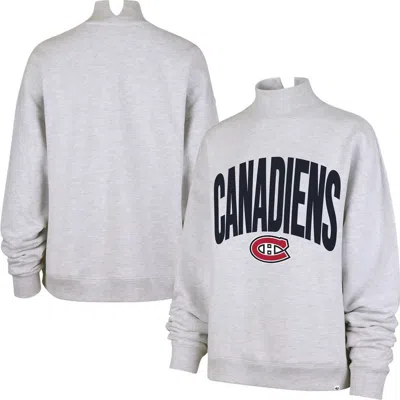 47 Brand '47 Heather Gray Montreal Canadiens Subtle Muse Sweatshirt