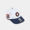 47 Brand '47 Houston Astros Mlb Badges Clean Up Strapback Hat