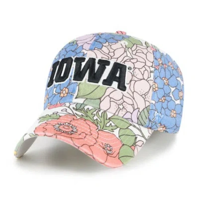 47 Brand '47 Iowa Hawkeyes Florentina Clean Up Adjustable Hat In Multi