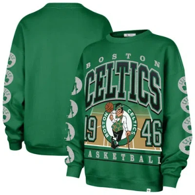47 Brand '47 Kelly Green Boston Celtics Go Big Oversized Sweatshirt