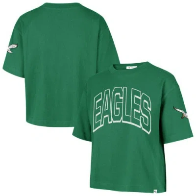 47 Brand '47 Kelly Green Philadelphia Eagles Call Out Reed City T-shirt