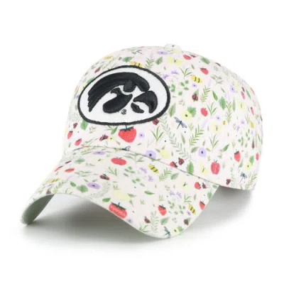 47 Brand '47 Light Pink Iowa Hawkeyes Posey Clean Up Adjustable Hat