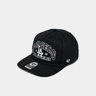 47 Brand '47 Los Angeles Dodgers Mlb Hitch Snapback Hat In Black