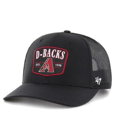 47 Brand 47 Men's Black Arizona Diamondbacks Squad Trucker Adjustable Hat