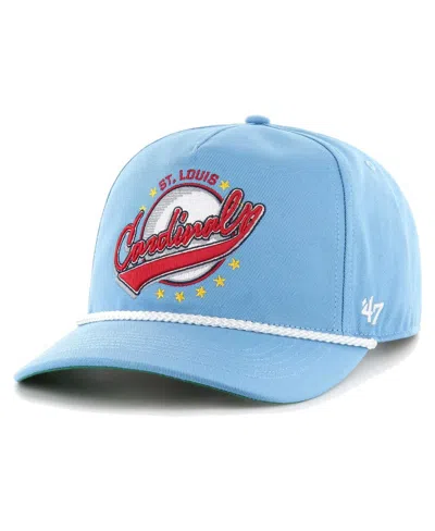 47 Brand 47 Men's Light Blue St. Louis Cardinals Wax Pack Collection Premier Hitch Adjustable Hat