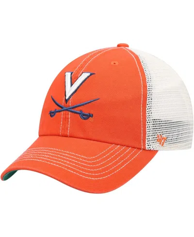 47 Brand 47 Men's Orange Virginia Cavaliers Trawler Trucker Snapback Hat