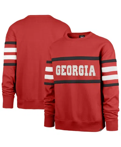 47 Brand '47 Men's Red Georgia Bulldogs Coaches Collection Pullover Sweatshirt