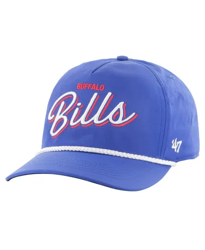 47 Brand 47 Men's Royal Buffalo Bills Fairway Hitch Brrr Adjustable Hat In Blue