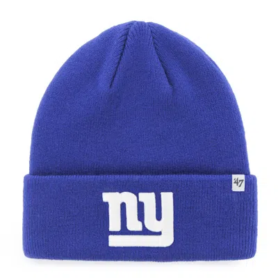 47 Brand '47 Men's Royal New York Giants Primary Basic Cuffed Knit Hat