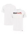 47 Brand 47 Men's White Los Angeles Rams Flag Script Franklin T-shirt In White