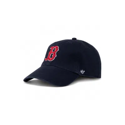 47 Brand 47 Mlb Boston Red Sox Clean Up Cap In Black