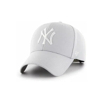 47 Brand 47 Mvp Mlb New York Yankees Snapback Baseball Cap - Steel Grey In Multi