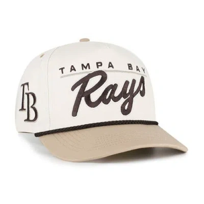 47 Brand '47 Natural/tan Tampa Bay Rays Neutral Terrain Hitch Rope Adjustable Hat