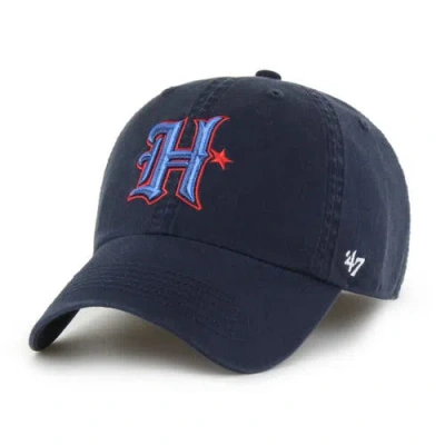 47 Brand '47 Navy Houston Texans Alternate Logo Franchise Fitted Hat