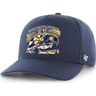 47 Brand '47 Navy Indiana Pacers Solid Hitch Adjustable Hat