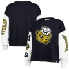 47 Brand '47 Navy Michigan Wolverines Sydney Long Sleeve T-shirt In Blue