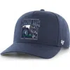 47 Brand '47 Navy Minnesota Timberwolves Solid Hitch Adjustable Hat In Navy