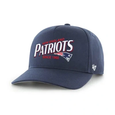 47 Brand '47 Navy New England Patriots Region Adjustable Hitch Hat